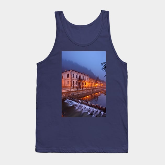 Foggy night falling in Florina Tank Top by Cretense72